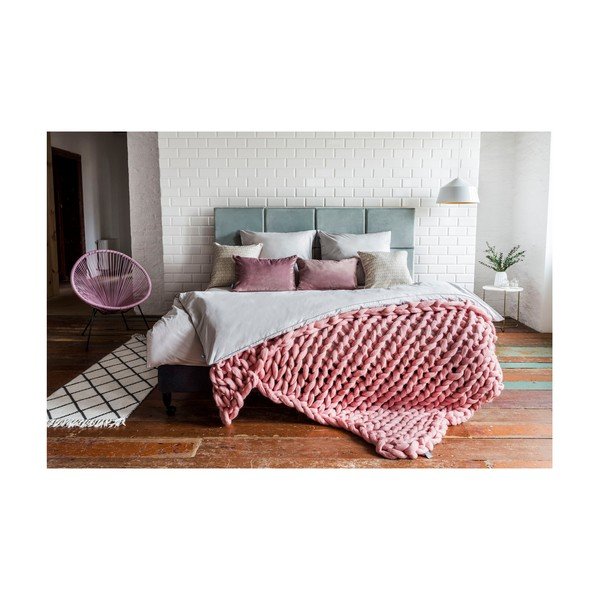 Jasnoszara poszwa na kołdrę dwuosobowa/przedłużona z bawełny egipskiej 200x220 cm Perla – WeLoveBeds-image-4