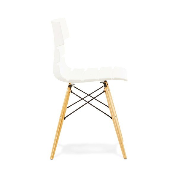 Zestaw 4 białych krzeseł Kokoon Design Strata-image-2