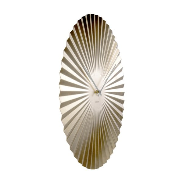 Zegar w kolorze złota Karlsson Sensu, ⌀ 50 cm-image-3