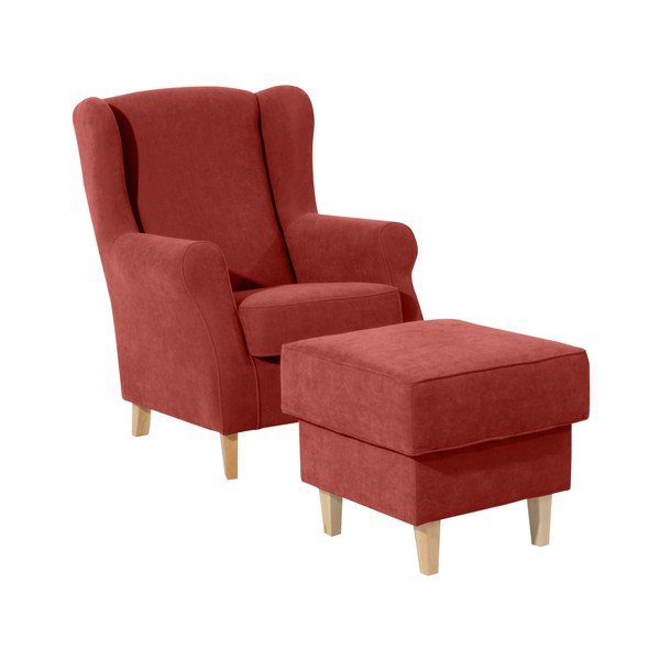 Czerwony podnóżek Max Winzer Lorris-image-2