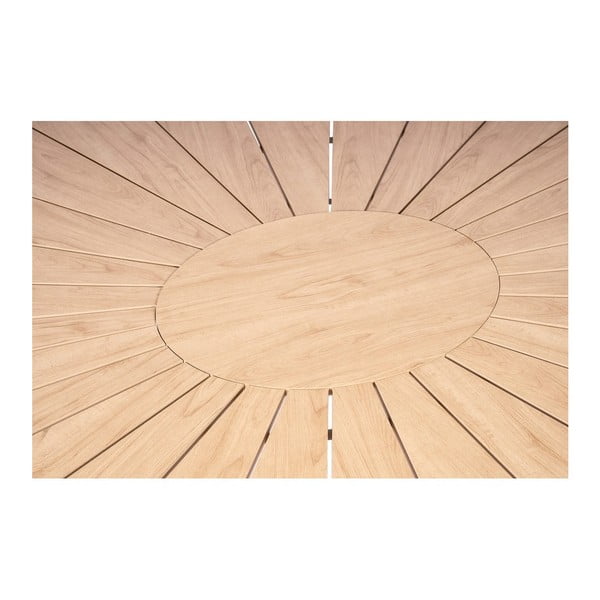 Zestaw 4 białych krzeseł Jaanna i naturalnego stołu Marienlist – Bonami Essentials-image-3