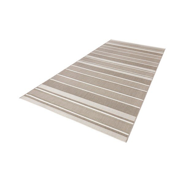 Beżowy chodnik odpowiedni na zewnątrz NORTHRUGS Strap, 80x200 cm-image-2