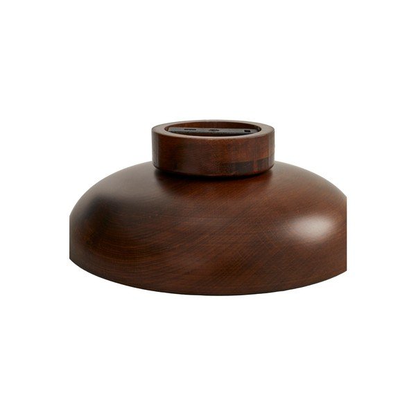 Brązowa lampa sufitowa ze szklanym kloszem ø 24 cm Elsa – Opviq lights-image-4