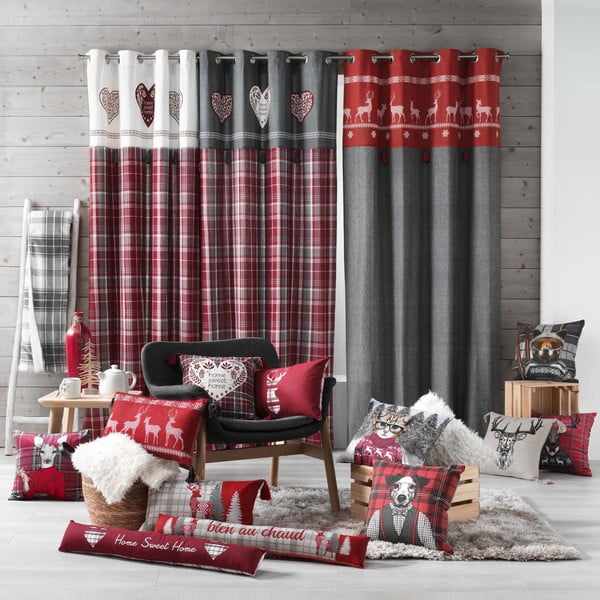 Poduszka dekoracyjna 40x40 cm Oursnow – douceur d'intérieur-image-1