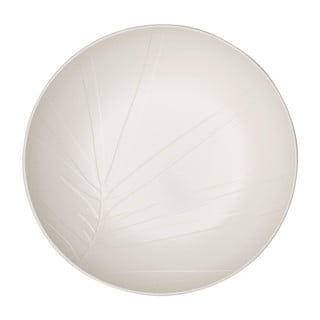 Biała porcelanowa miska do serwowania Villeroy & Boch Leaf, ⌀ 26 cm