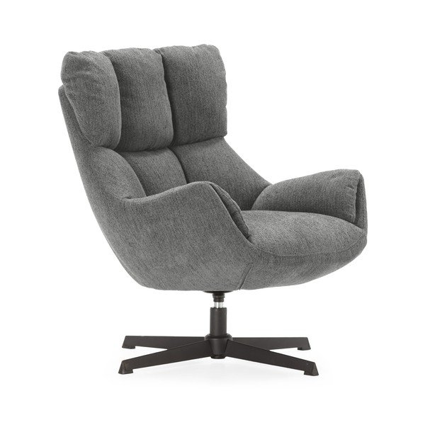 Szary fotel Odette – Marckeric