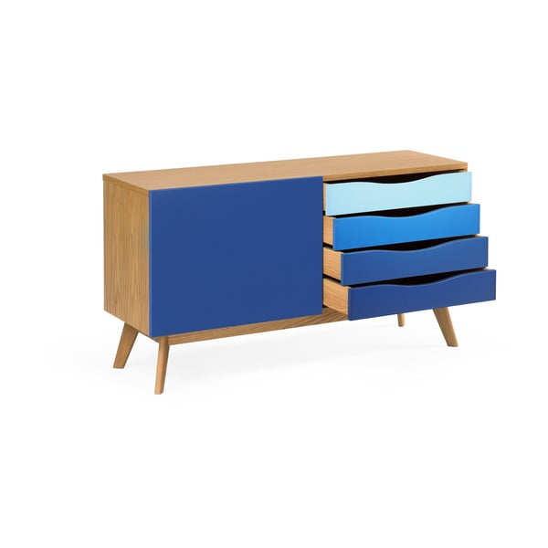 Niebieska komoda Woodman Avon-image-2