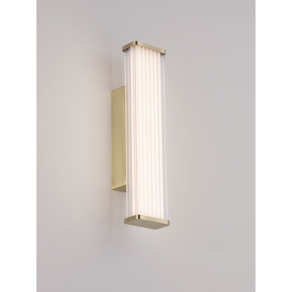 Metalowy kinkiet LED w kolorze matowego złota Misty – Nova Luce-image-2