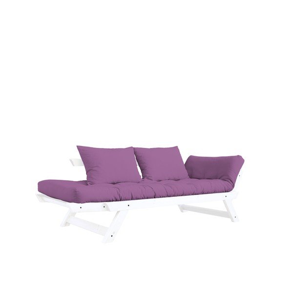 Sofa rozkładana Karup Bebop White/Taffy Pink-image-4