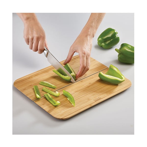 Bambusowa składana deska do krojenia Joseph Joseph Bamboo, 32,5x27 cm-image-3