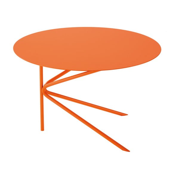 Pomarańczowy stolik MEME Design Twin