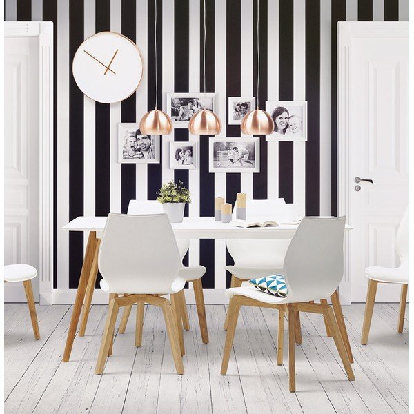 Biały stół do jadalni Kokoon Design Crush-image-1