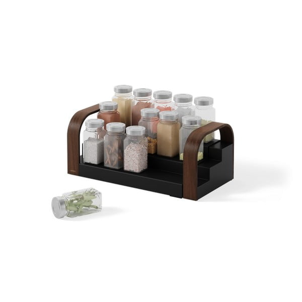 Organizer na przyprawy z plastiku z recyklingu Bellwood – Umbra
