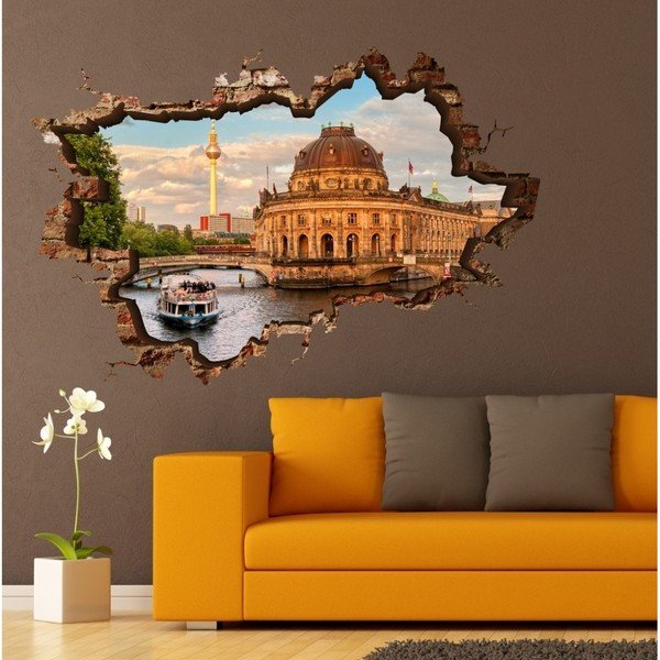 Naklejka ścienna 3D Art Marro, 135x90 cm-image-1