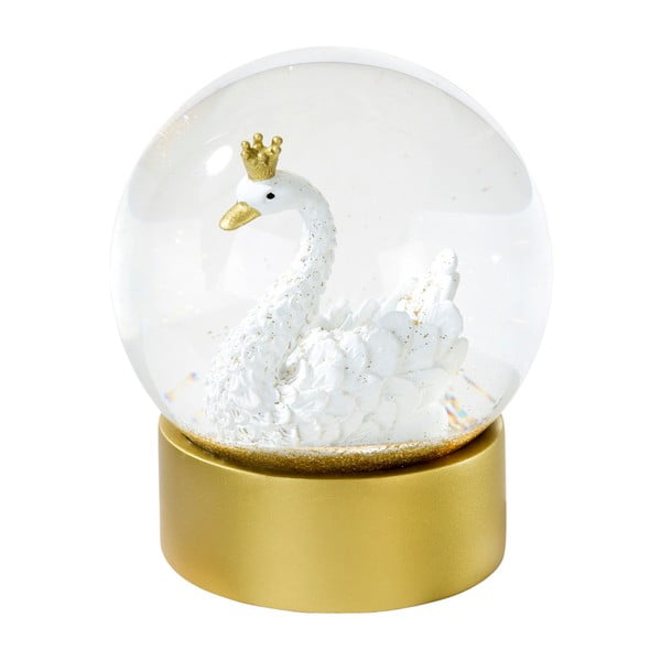 Dekoracyjna kula śniegowa z łabędziem Talking Tables, ⌀ 10 cm