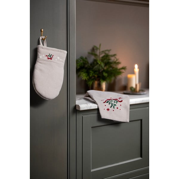 Rękawica kuchenna ze świątecznym motywem Christmas Fable – JUNA-image-1