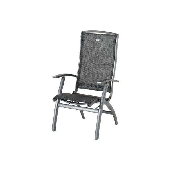 Szare metalowe krzesło ogrodowe Da Vinci – Hartman