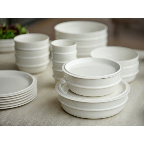 Kremowa porcelanowa miska 400 ml Eau – Zone-image-4