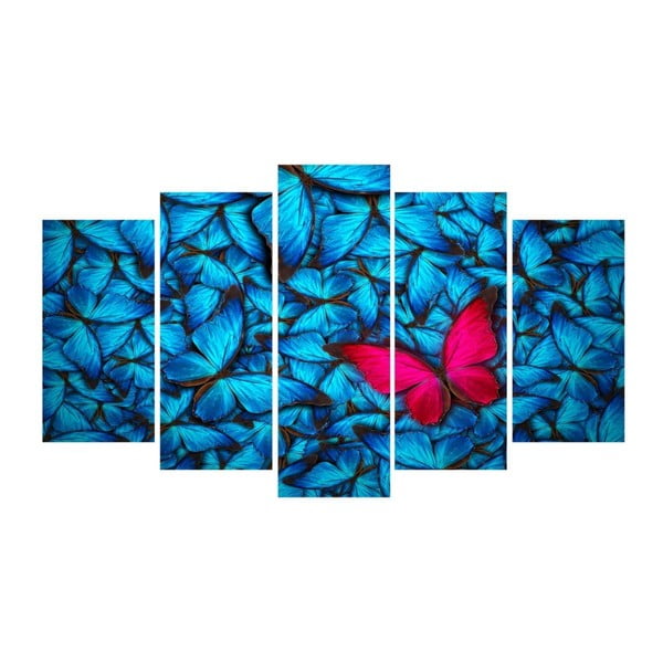 Obraz wieloczęściowy 3D Art Azul Feel, 102x60 cm