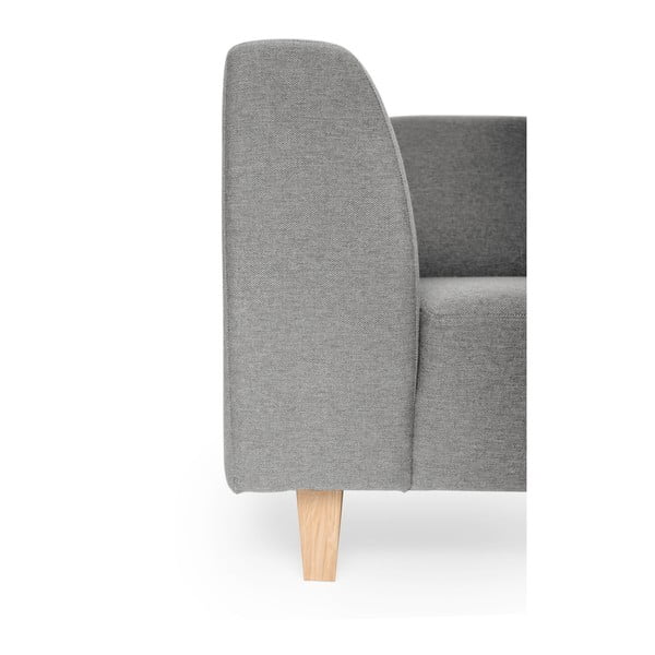 Szara sofa Scandic Diva, 216 cm-image-4