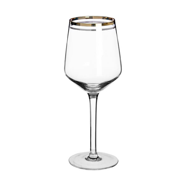 Zestaw 4 kieliszków do wina z ręcznie dmuchanego szkła Premier Housewares Charleston, 430 ml