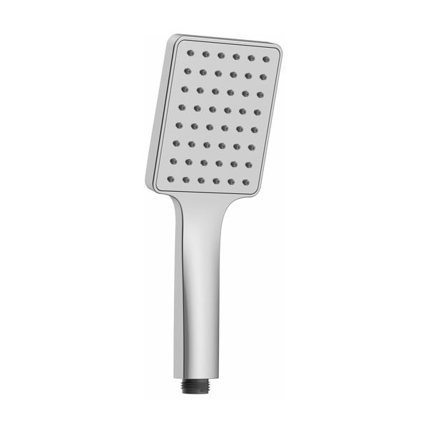 Plastikowa słuchawka prysznicowa w kolorze srebra z połyskiem – Sapho