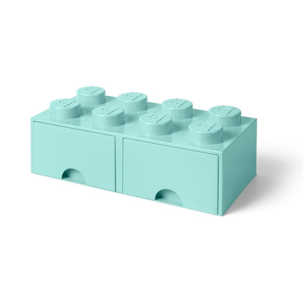 Miętowy pojemnik z 2 szufladami LEGO®-image-1