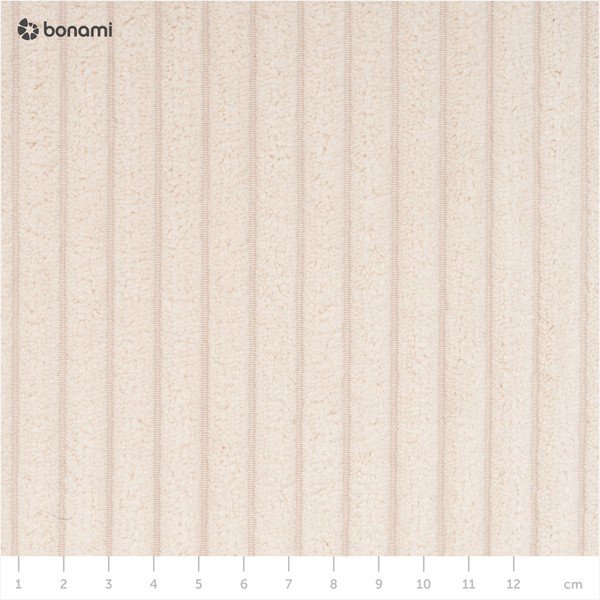 Kremowy sztruksowy rozkładany narożnik ze schowkiem Sara – Ropez-image-4