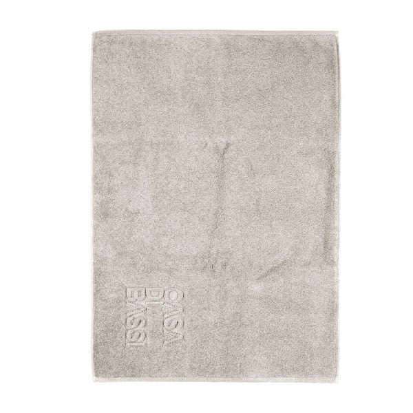 Jasnoszary bawełniany dywanik łazienkowy z bawełny Casa Di Bassi Basic, 50x70 cm