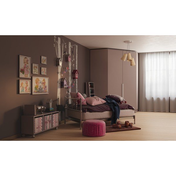 Kremowa lampa wisząca ø 46 cm Kasel – GTV-image-2