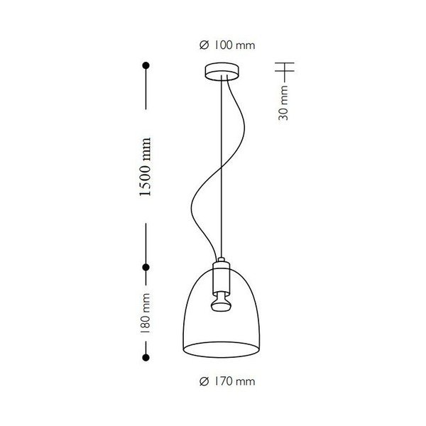 Lampa AWA, copper/white-image-3