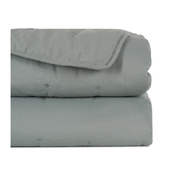 Szarozielona narzuta pikowana 230x280 cm – Ixia