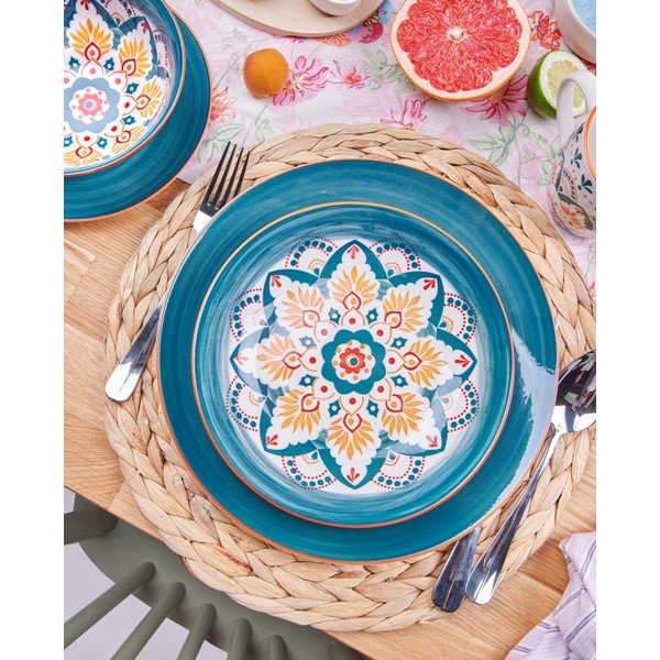 Porcelanowy zestaw talerzy 20 szt. dla 4 osób Hestia – Bonami Essentials-image-2