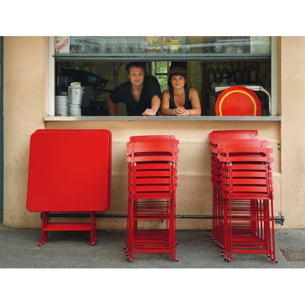 Zestaw 2 brązowych krzeseł składanych Fermob Bistro-image-2