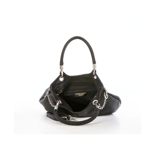 Skórzana torebka Elephant Black-image-1
