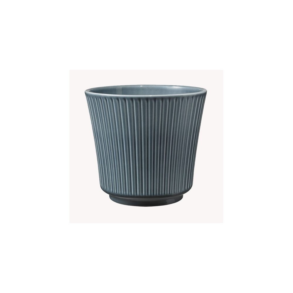Niebieska ceramiczna doniczka Big pots Delphi, ø 12 cm