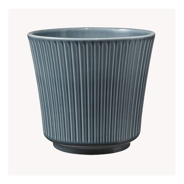 Niebieska ceramiczna doniczka Big pots Delphi, ø 14 cm