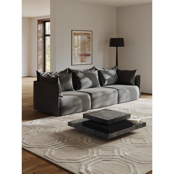 Antracytowa sofa 270 cm Dune – TemaHome-image-3