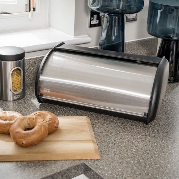 Czarny chlebak Addis Bread Bin-image-1