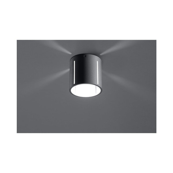 Szara lampa sufitowa Sollux Vulco-image-2