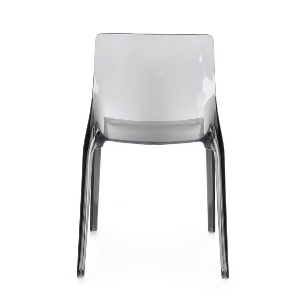 Szare plastikowe krzesło ogrodowe Adele – Bizzotto-image-4