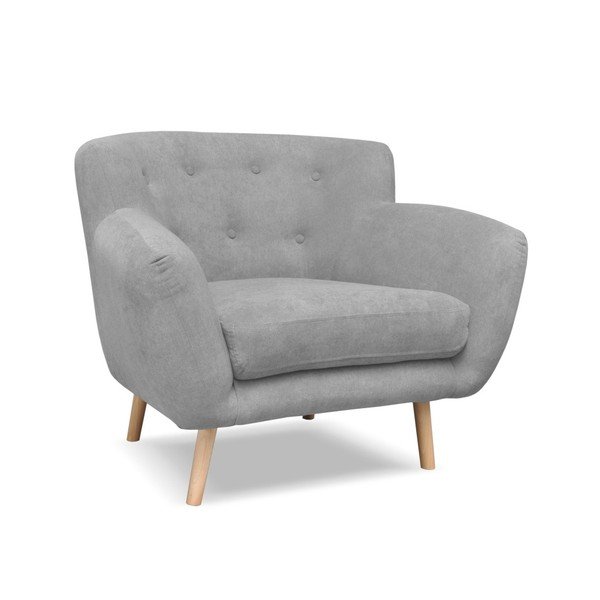 Jasnoszary fotel Cosmopolitan design London-image-2