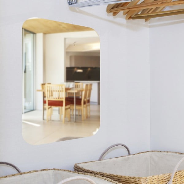 Lustrzana naklejka antystatyczna Ambiance Rectangle, 42x27 cm-image-1