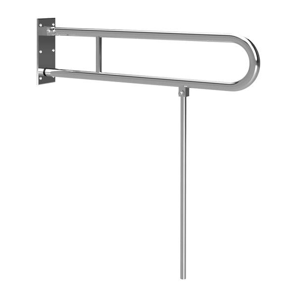 Uchwyt ścienny ze stali nierdzewnej do łazienki 83 cm Handicap – Sapho