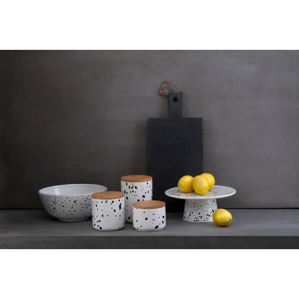 Kremowa ceramiczna miska do serwowania ø 25 cm Speckled – Premier Housewares-image-1