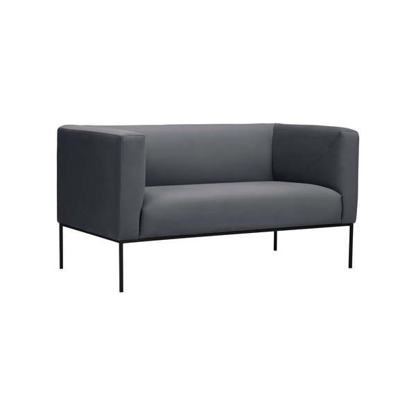 Ciemnoszara sofa Windsor & Co Sofas Neptune, 145 cm-image-2