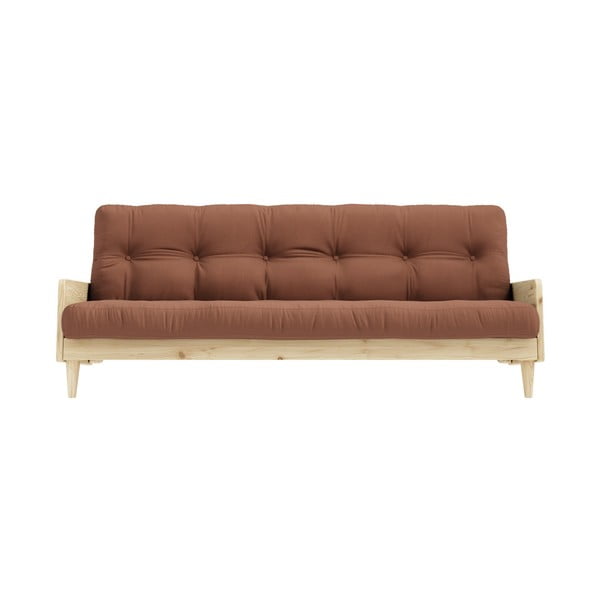 Sofa wielofunkcyjna Karup Design Indie Natural Clear/Clay Brown