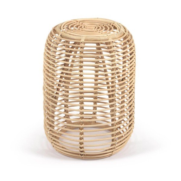 Rattanowy okrągły stolik ø 45 cm Kohana – Kave Home