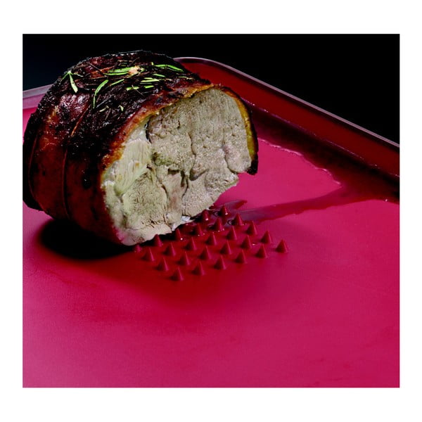 Czerwona wielofunkcyjna deska do krojenia Joseph Joseph Cut&Carve-image-3