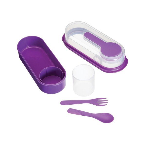 Pudełko na lunch Coolmovers Rectangular Purple-image-2